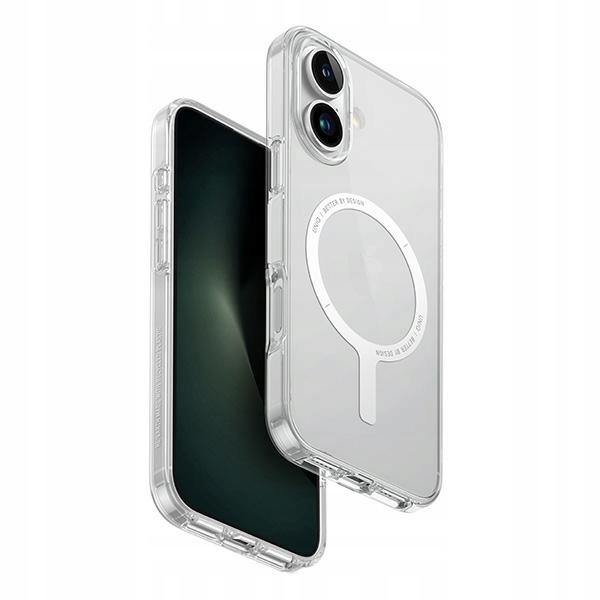 Uniq Clario Magclick etui iPhone 16 Plus, MagSafe, Tpu/pc (transparent)
