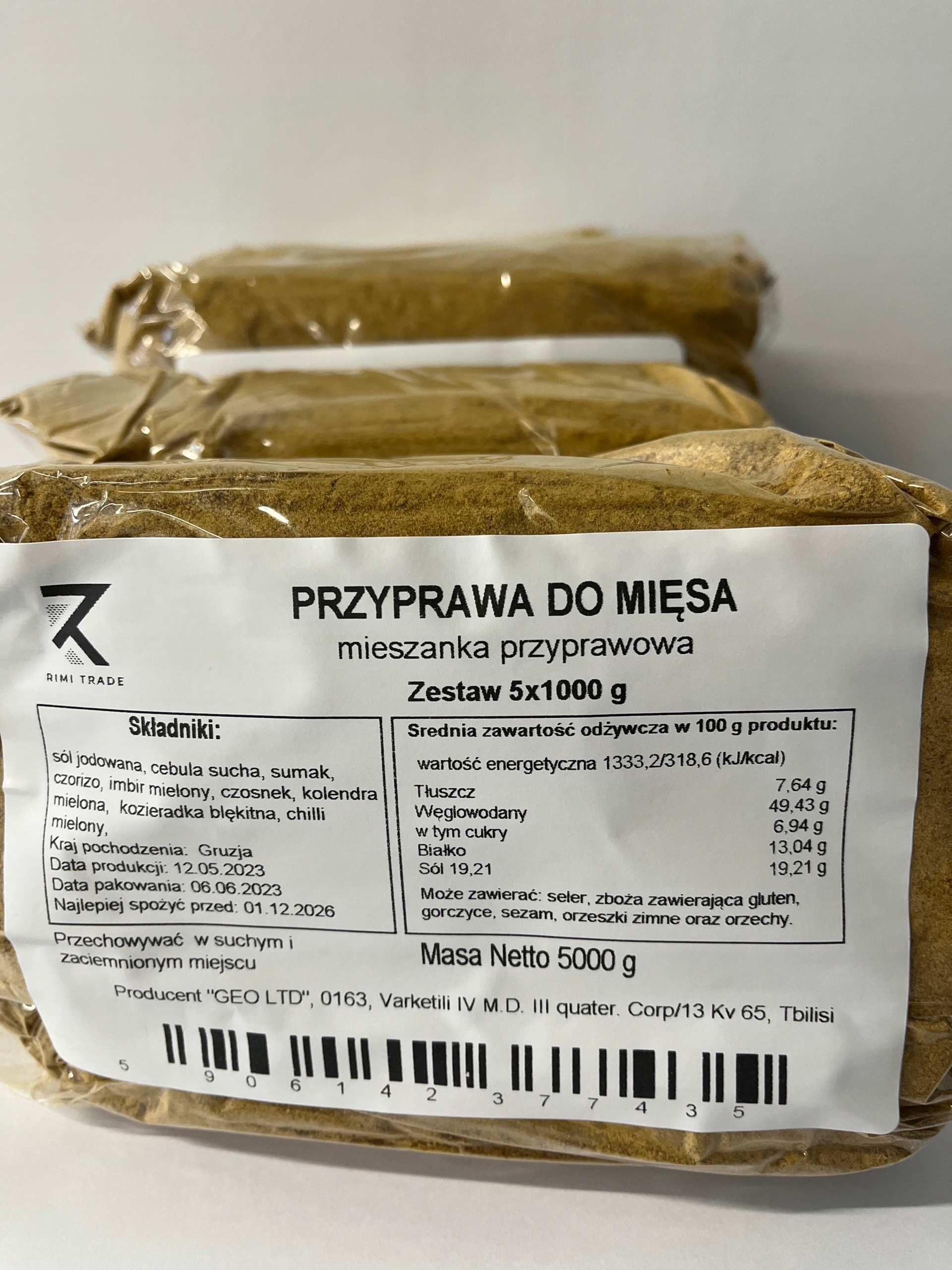 Levně Koření 5 x 1000 g Výrobce Gruzie