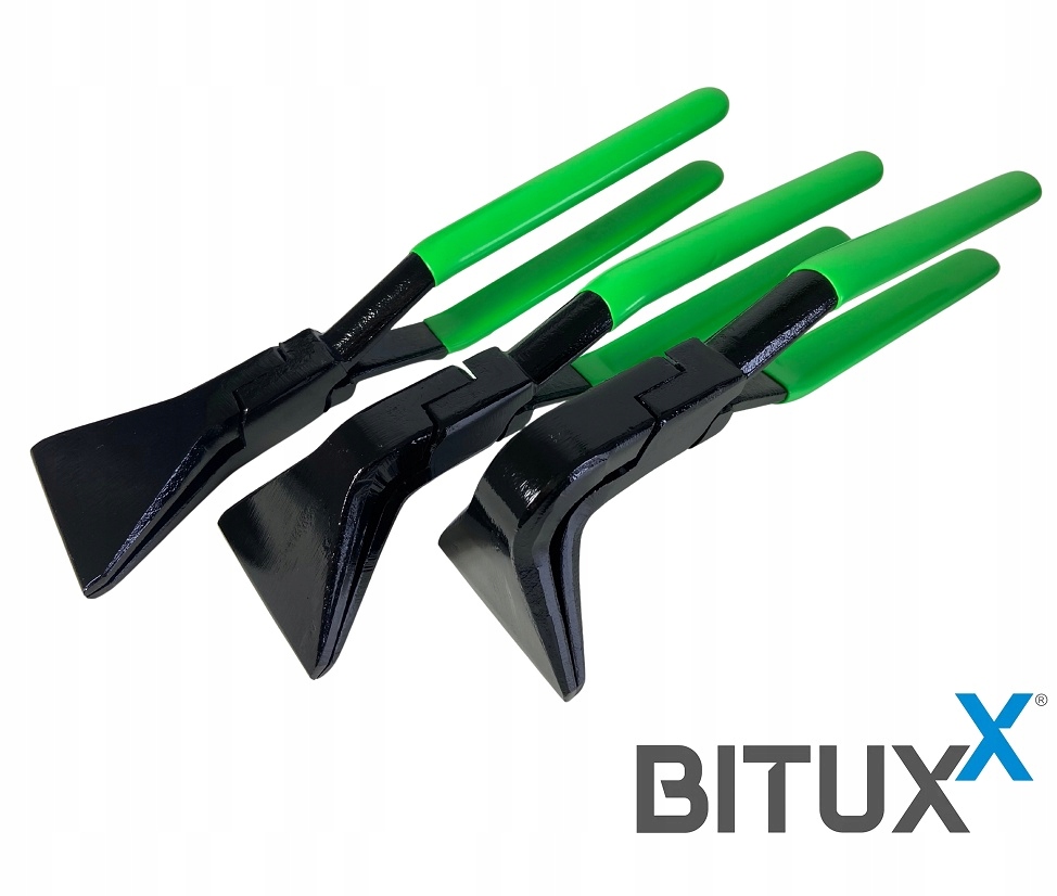 Pokrývačské kleště Plechové kleště/kleště na ohýbání plechu 3ks Zelené