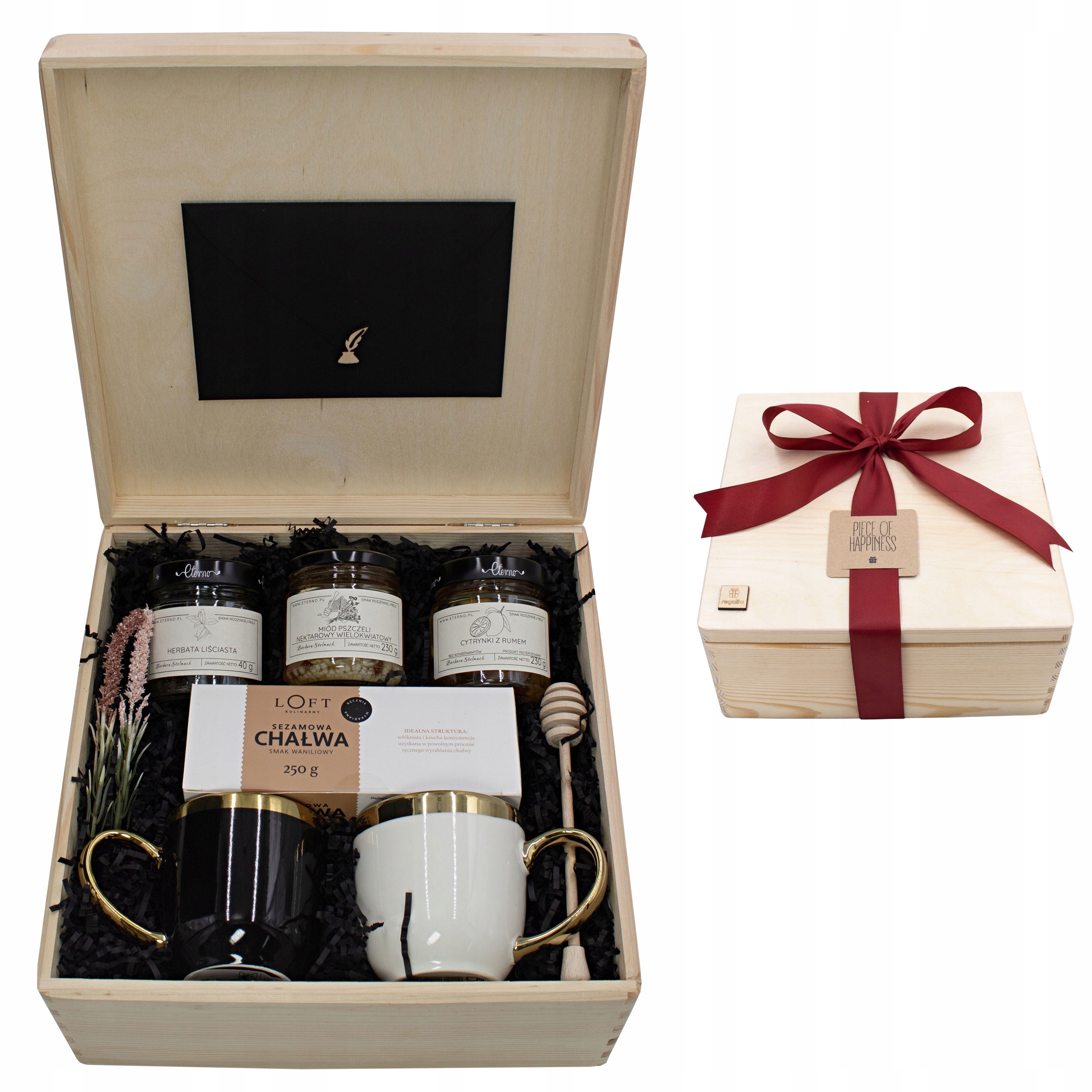 Zestaw Kosz Prezentowy Upominek Skrzynka Pudełko Gift Box nr 119