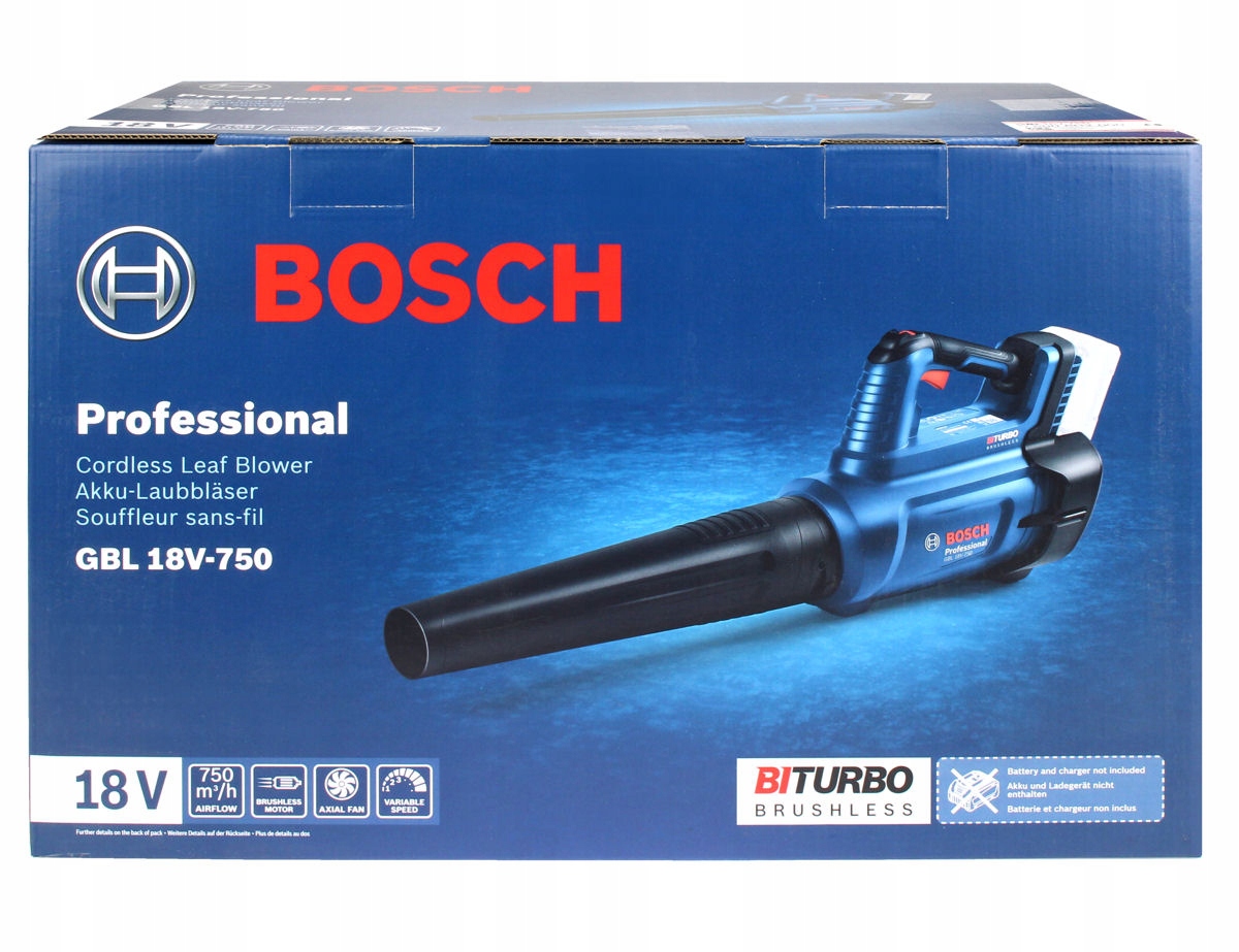 Souffleur GBL 18V-750 Professional bi-turbo - BOSCH 06008D2000