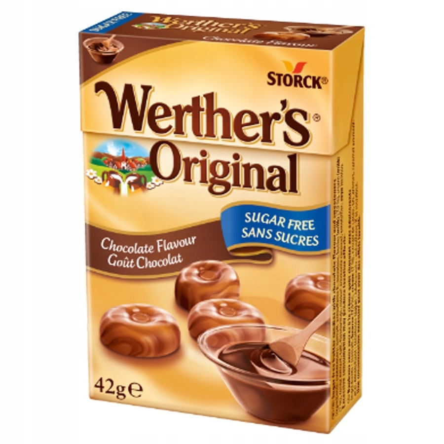 Cukierki Werther's Original czekoladowe bez cukru