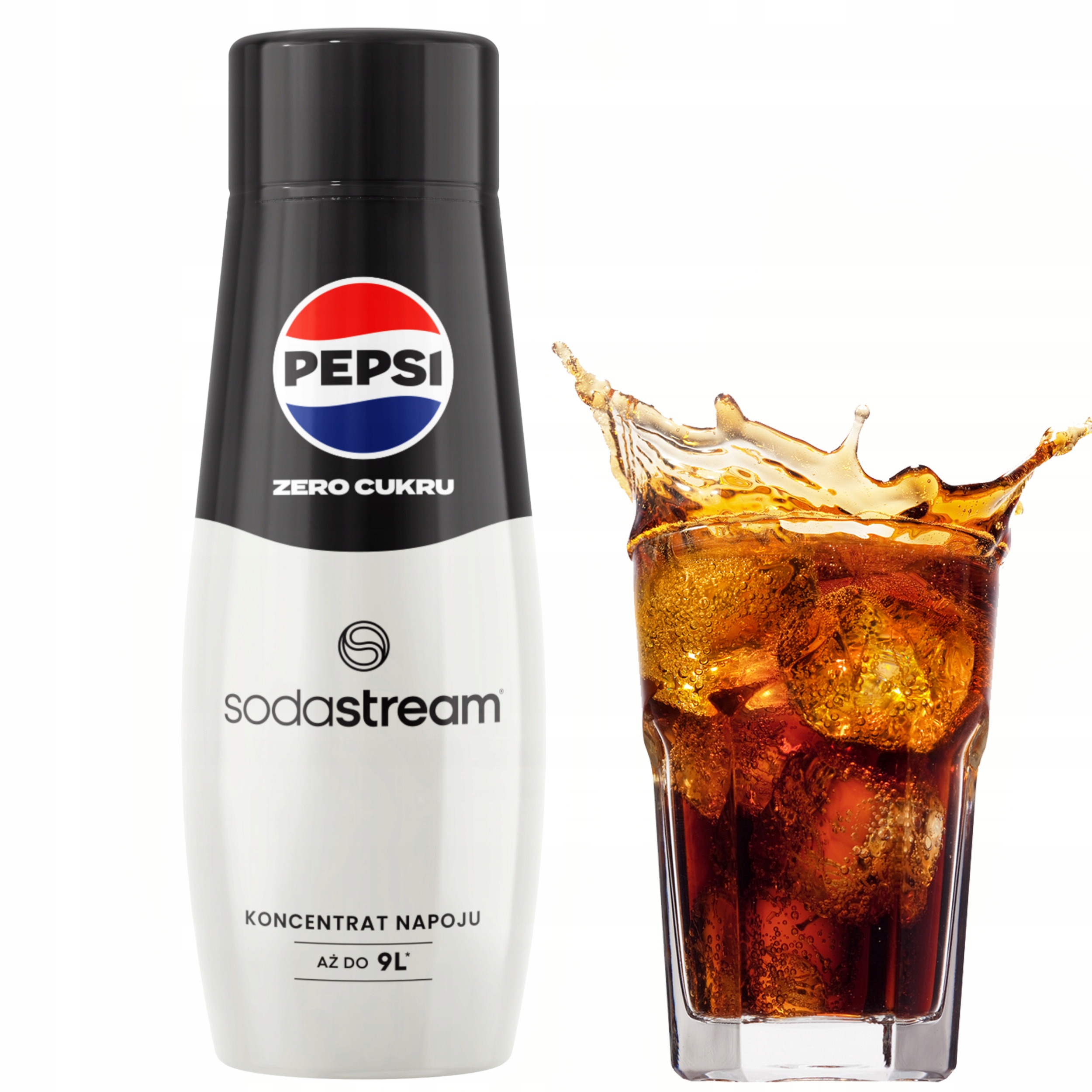 Syrop SodaStream pepsi max bez cukru do saturatora wody 440ml koncentrat