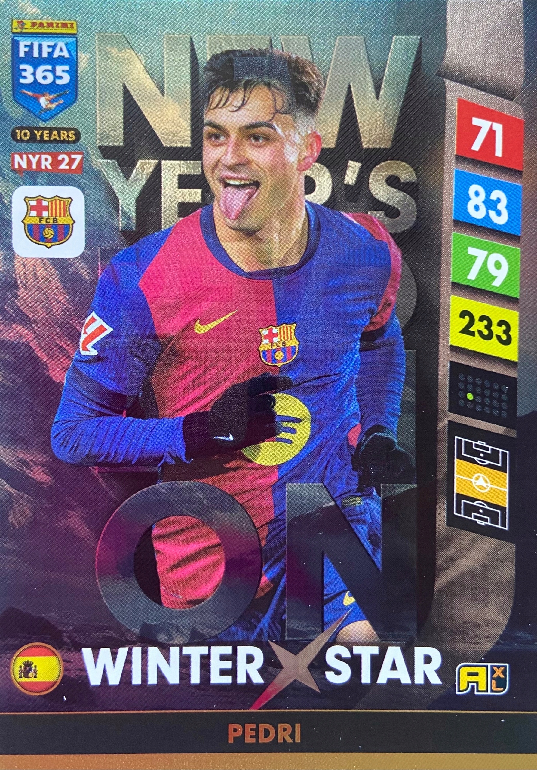 Fifa 365 2025 Upgrade Winter Star Nyr 27 Pedri Barcelona