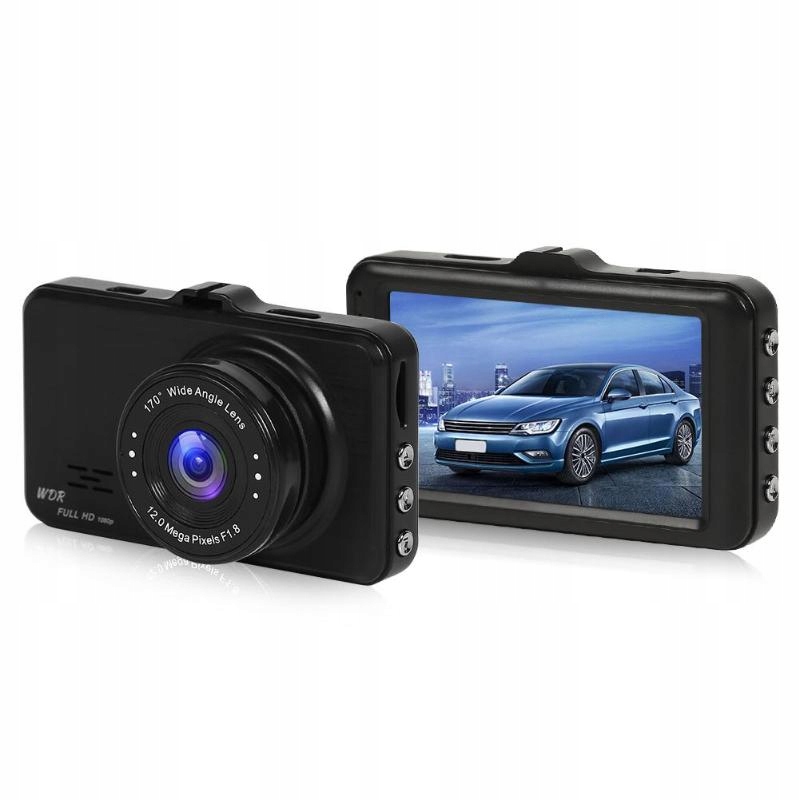 

Wideorejestrator B302 FullHD Polskie menu Parking