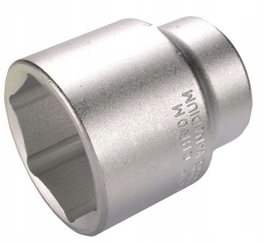 

Nasadka krótka 1/2" 46mm 6 kątna Chrom Bgs