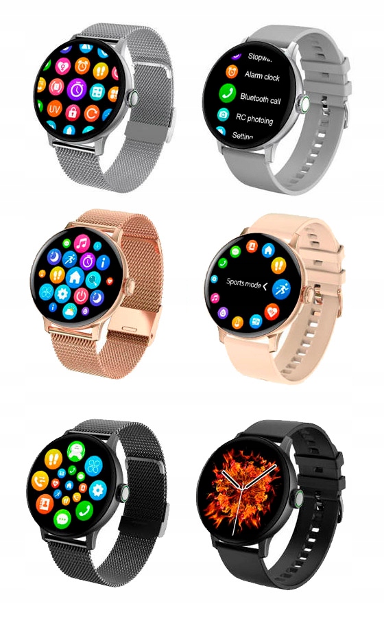 SMARTBAND SMARTWATCH ZEGAREK SPORTOWY FIT OPASKA SPORTOWA PULS SPORT SP02 Stan opakowania oryginalne