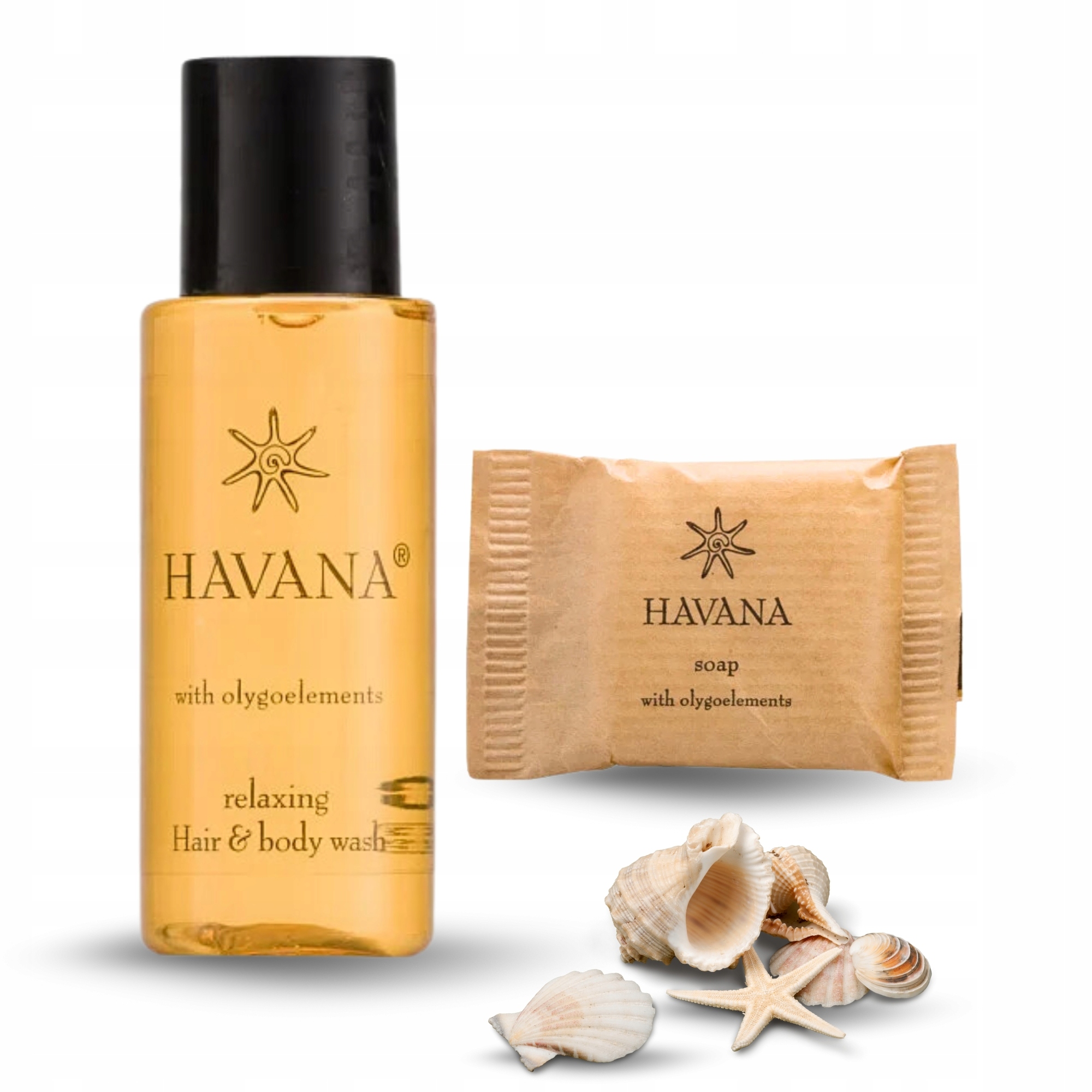 Kosmetyki Hotelowe Mydełka Szampon/Żel 2w1 Havana Zestaw Kosmetyków 200x