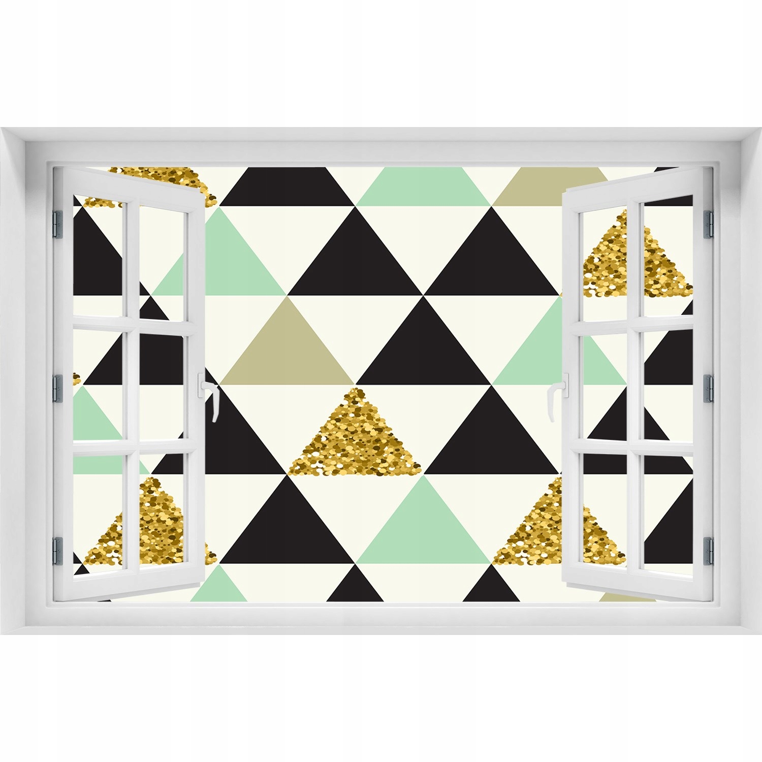 

Fototapeta Naklejka na ścianę Kolorowe trójkąty