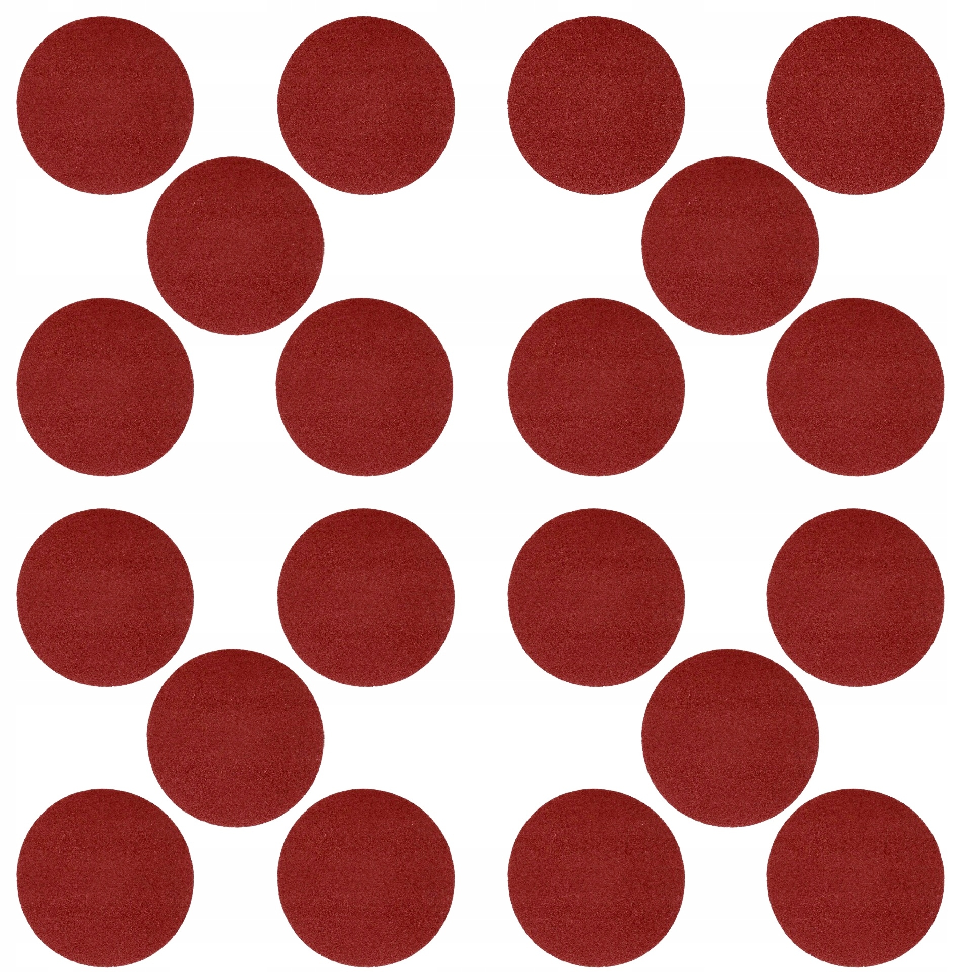 PAPIER ŚCIERNY KRĄŻKI NA RZEP P400 125mm 20szt