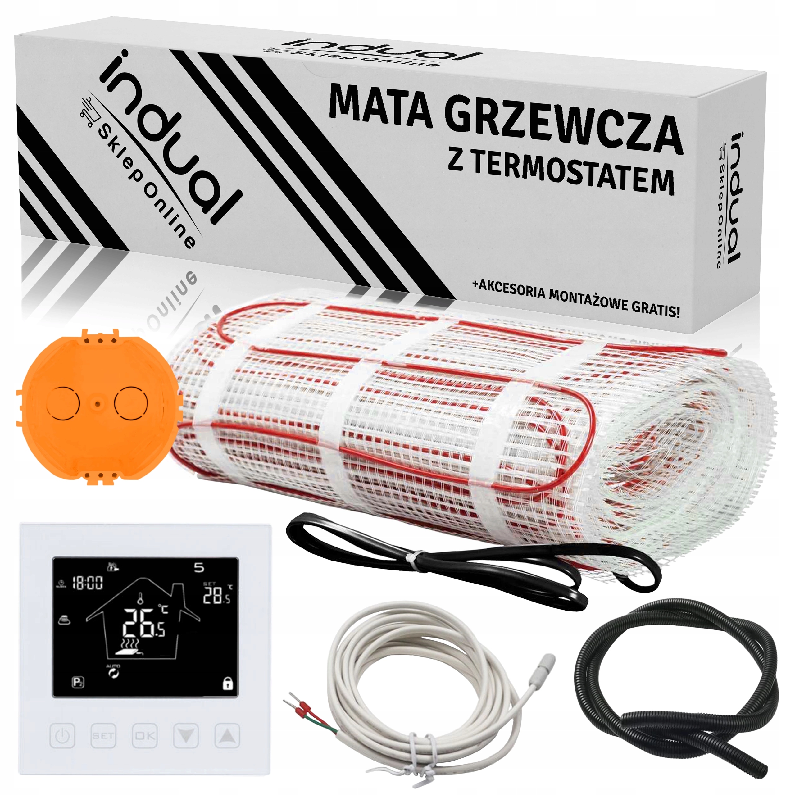 

Mata grzewcza 3m-150W/m2 termostat 08H Wi-Fi