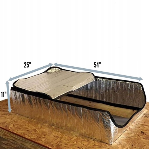 Poddasze Izolacja schodów na poddasze 4x25x11 Waga produktu z opakowaniem jednostkowym 0.1 kg