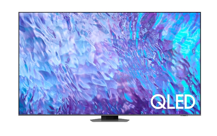 SAMSUNG Telewizor QLED QE98Q80CATXXH 98" 4K UHD srebrny Typ telewizora QLED