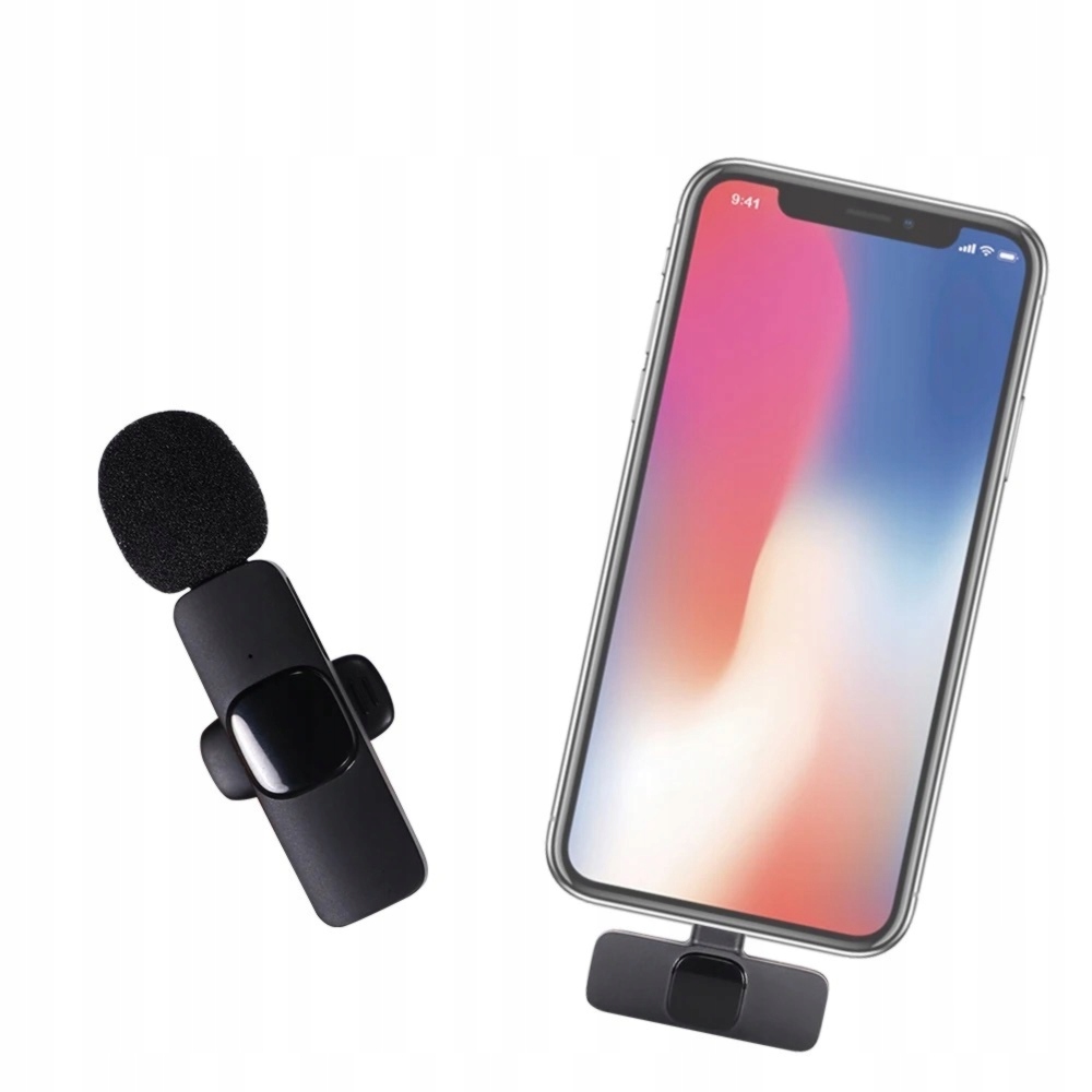 Bezprzewodowy mikrofon Android + Statyw i PILOT