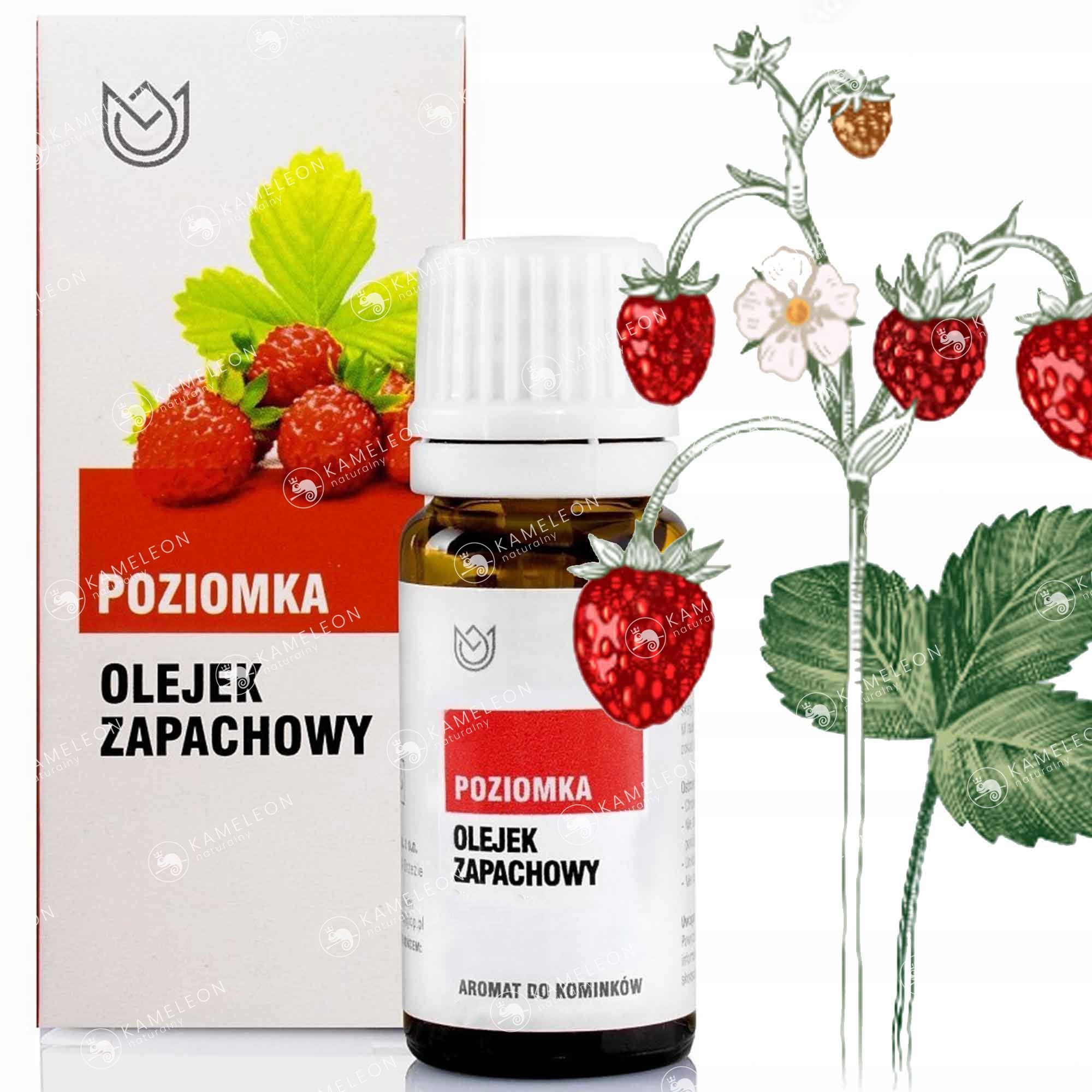 

Olejek Zapachowy eteryczny Poziomka 12ml owocowy