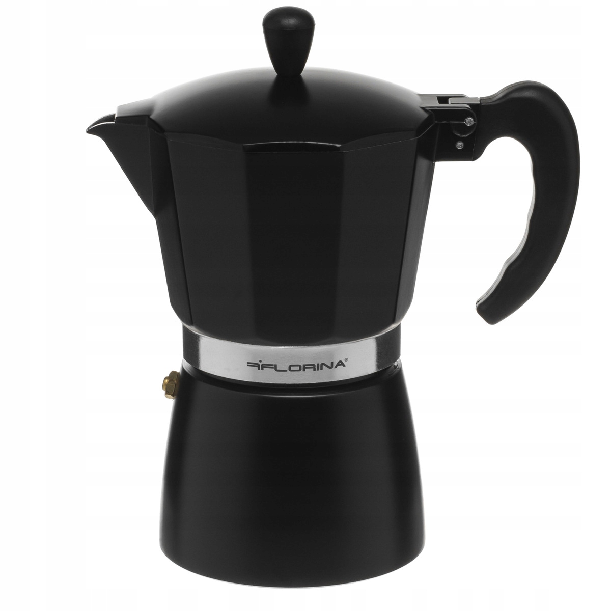 Czarna Kawiarka FLORINA 6 TZ Kolor dominujący czarny
