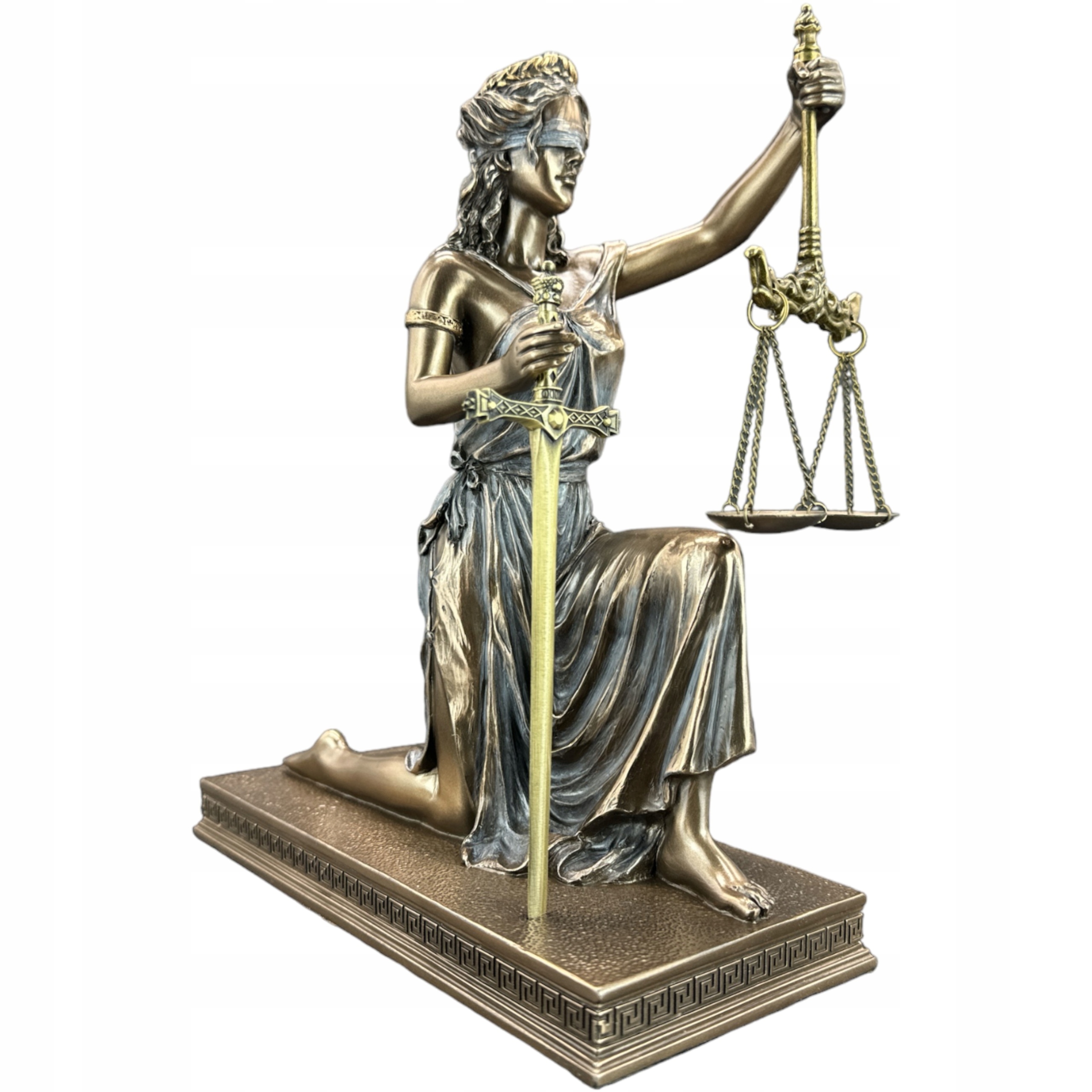 Kľačiaci Temida Nožík Na Listy Veronese WU77560A4 Darček Pre Právnika