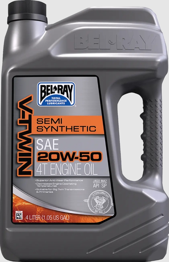 Olej półsyntetyczny Bel-Ray V-Twin 4T 4l 20W-50