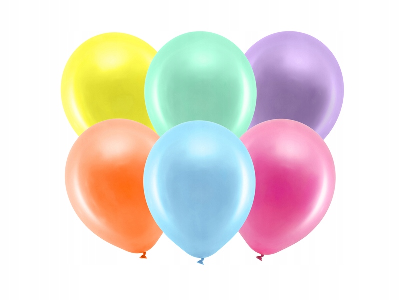 

Balony 23cm metaliczne kolorowe Urodziny Ślub 100