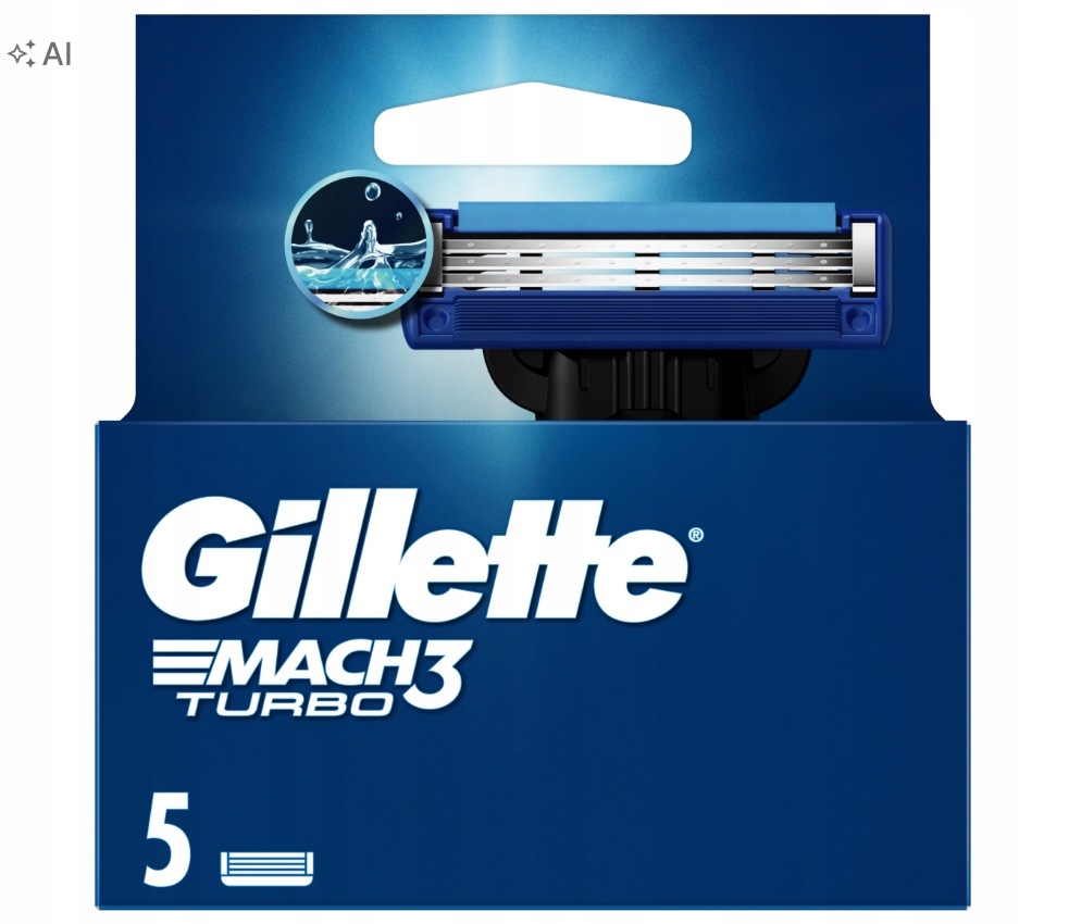 Náplň do strojku Gillette Mach3 originál 5 ks
