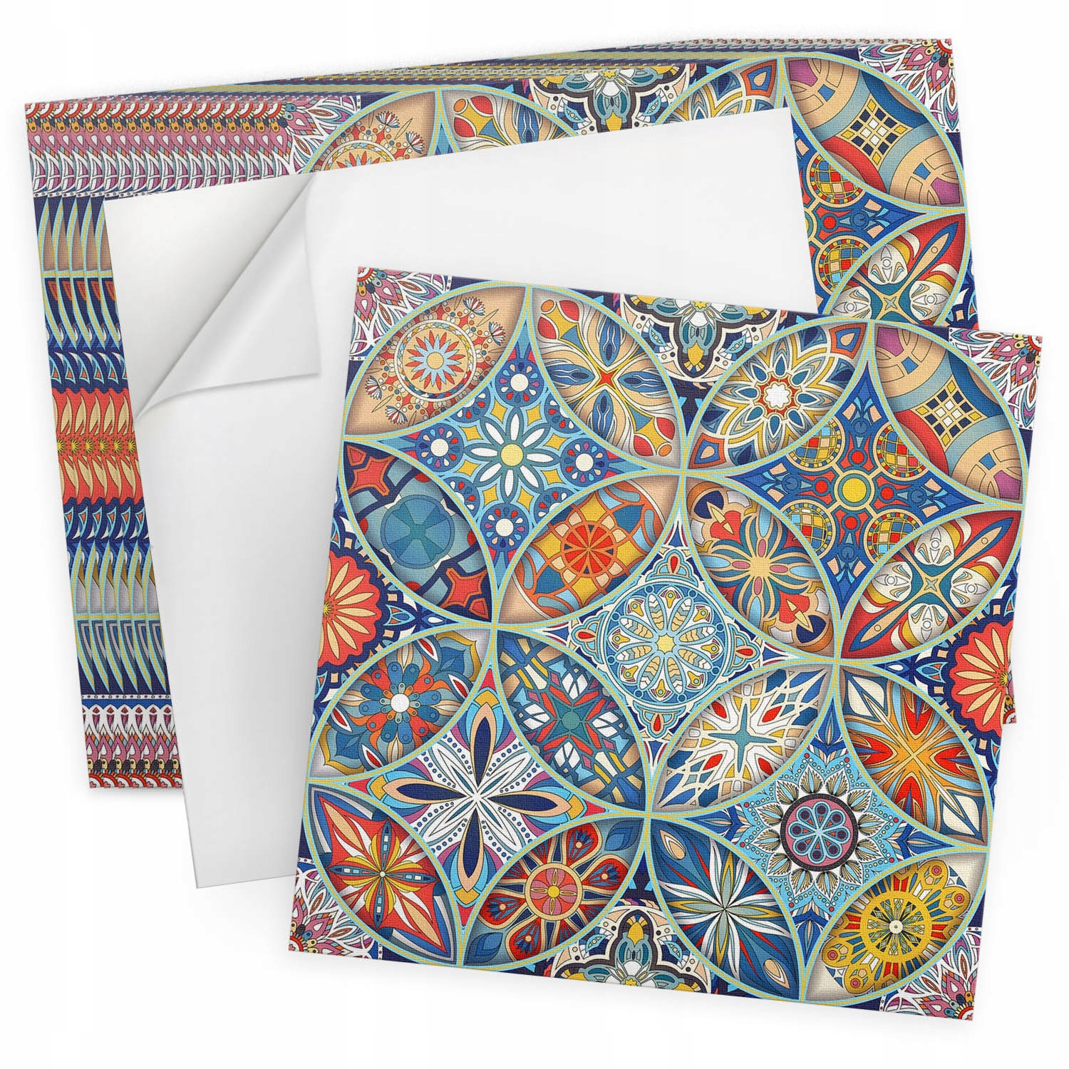 Vinylové samolepící dlaždice 20 ks 20x20 cm Mozaikové vzory v symetrii