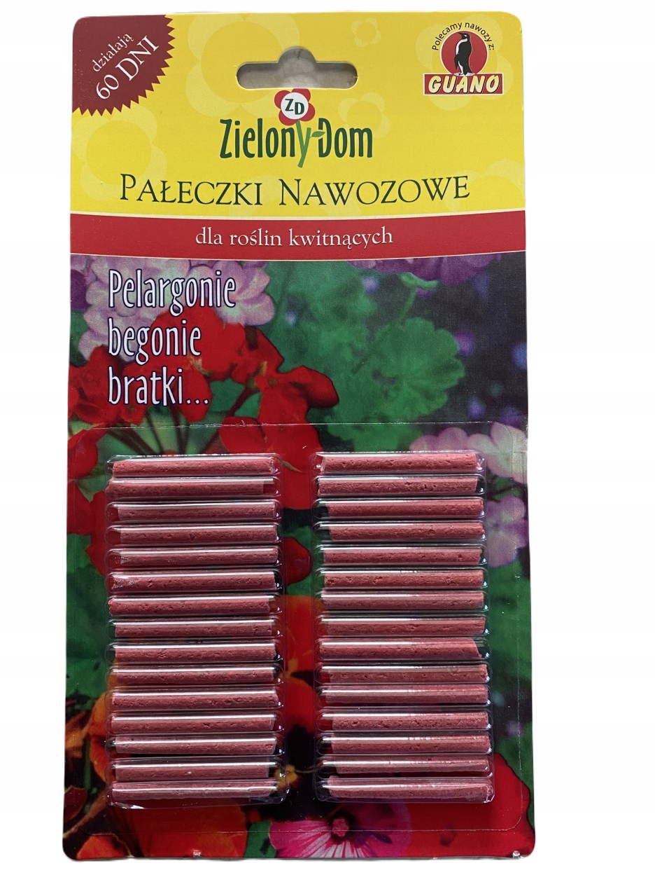 

Pałeczki nawozowe do roślin kwitnących Zd