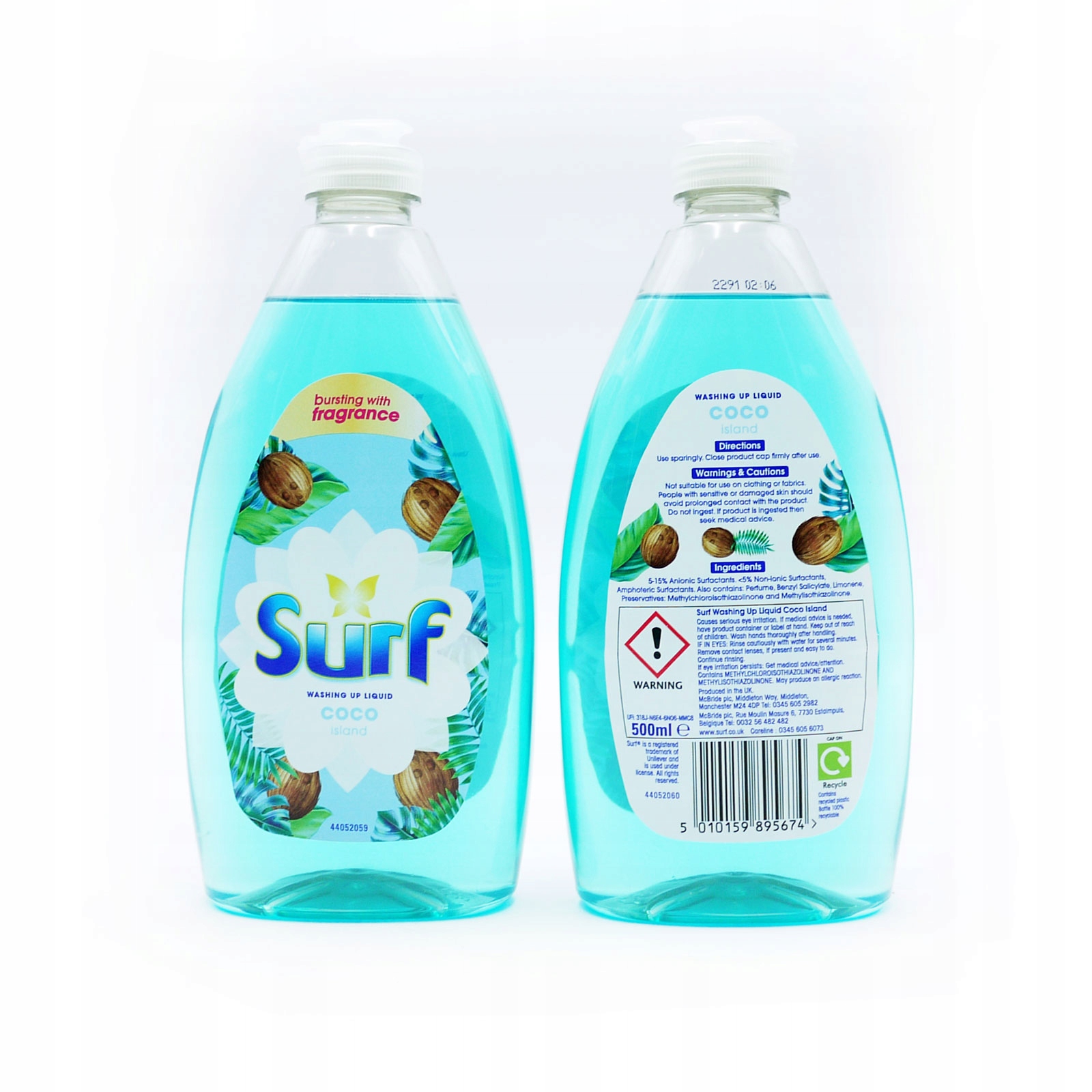 

Surf Cocos Islandia Płyn Do Mycia Naczyń 500ml Uk