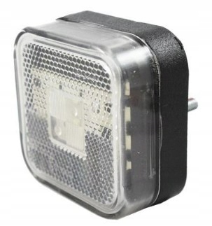 LAMPA OBRYSOWA LED ODBLASK OBRYSÓWKA LAWETA 12/24V Strona zabudowy przednie lewe przednie prawe