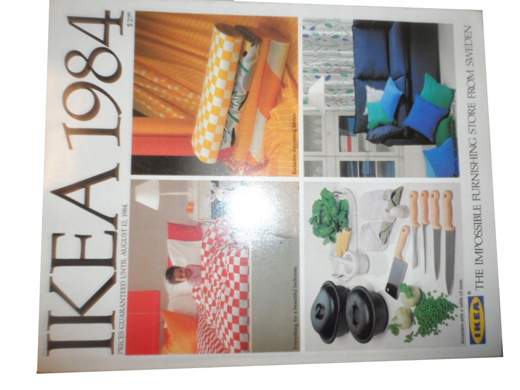 KATALOG MEBLE IKEA LAMPY INDUSTRIAL LOFT 1984