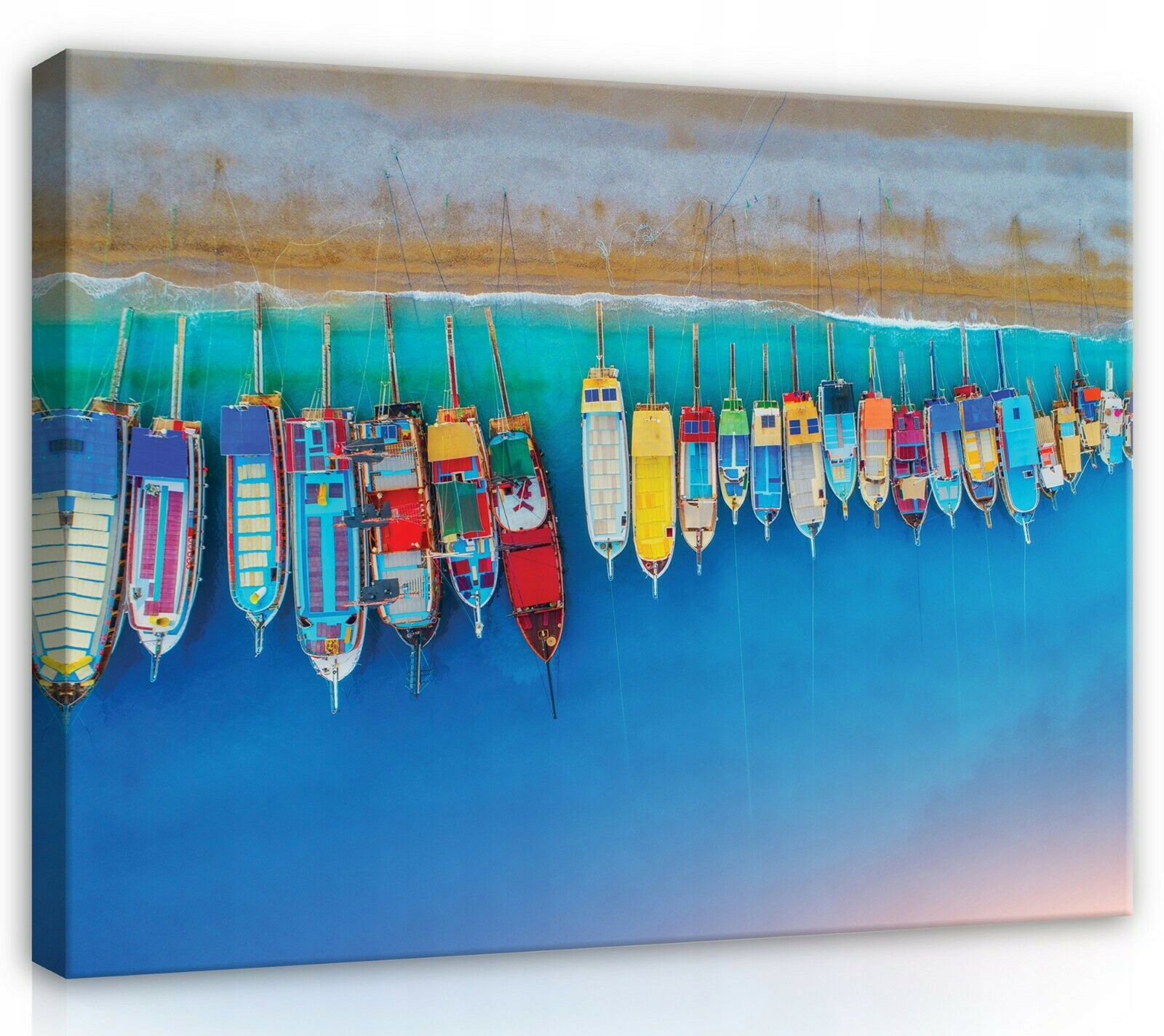 Obraz Na Plátně Canvas 100x75 Lodě Voda