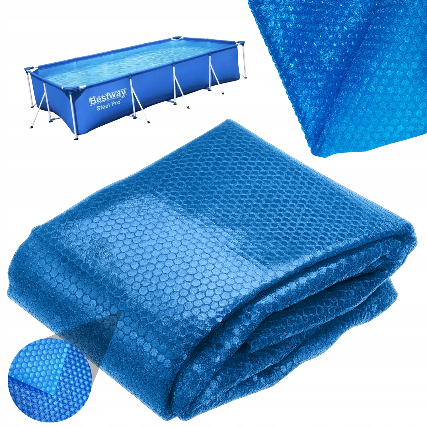 Bestway Steel Pro solární krycí plachta Fólie 400x211x81cm