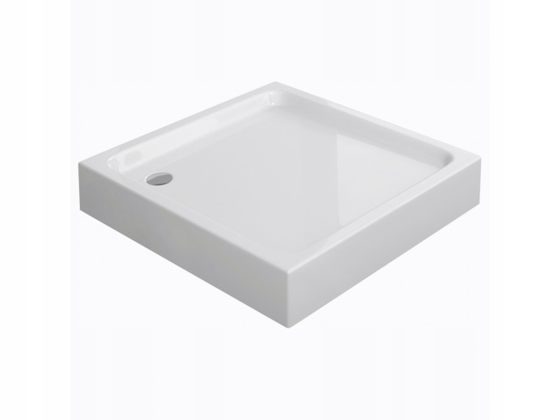 Sprchová vanička Tako 90x16, čtvercová, Built-in-panel Cw (S204-012) /s