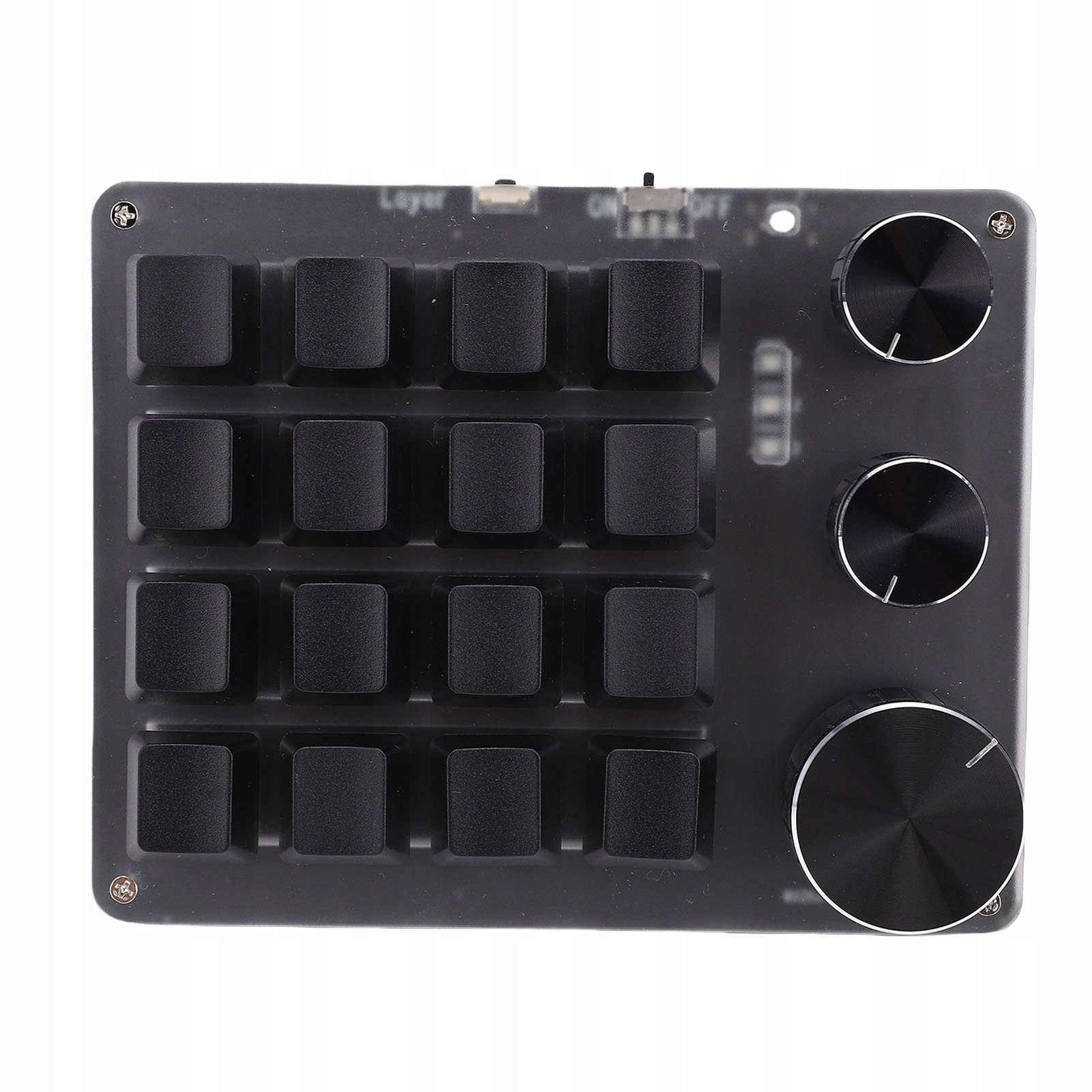 2.4G Drátová Klávesnice S 16 Klávesami A 3 Otočnými Knoflíky, 3 Režimy