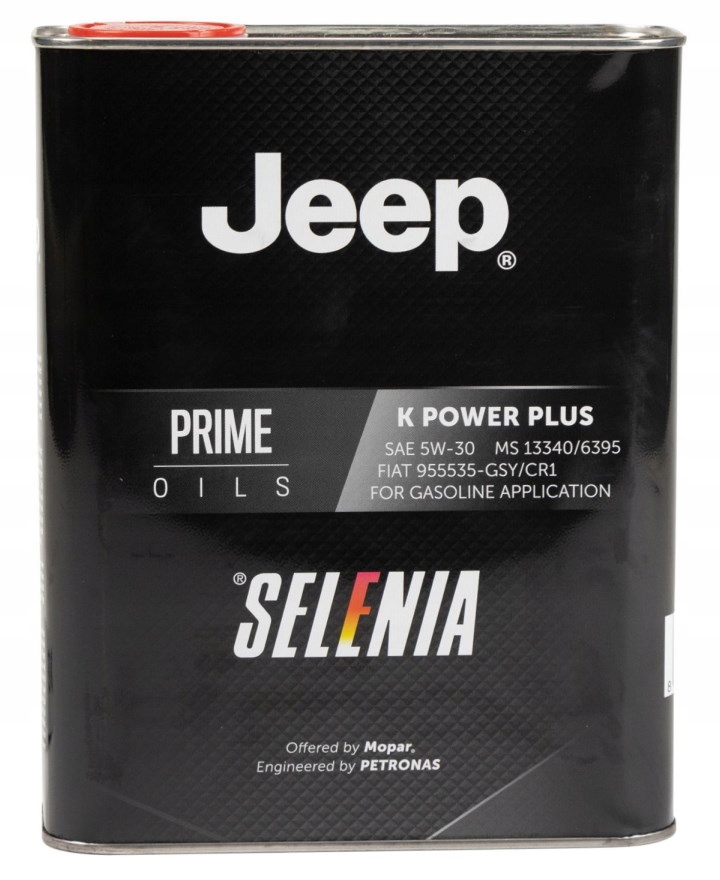 Olej Silnikowy Selenia Jeep K Power Plus 5W30 5W-30 2L