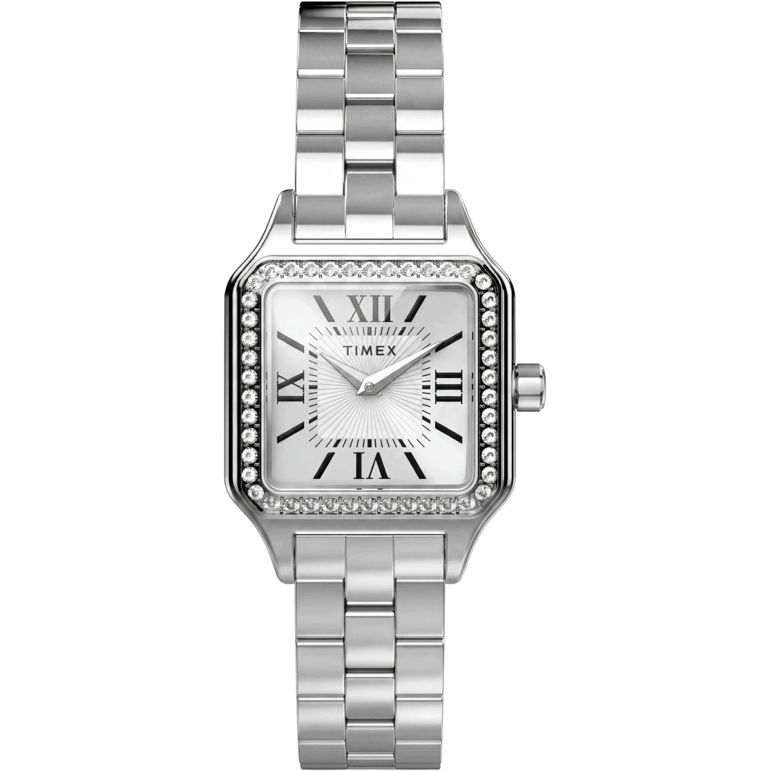 Dámské hodinky Timex TW2Y90300 stříbrné
