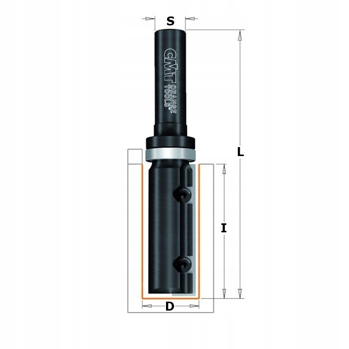 Cmt 652.690.11B Fréza Hm D=19 I=49,5 L=100 S=12 Z=1