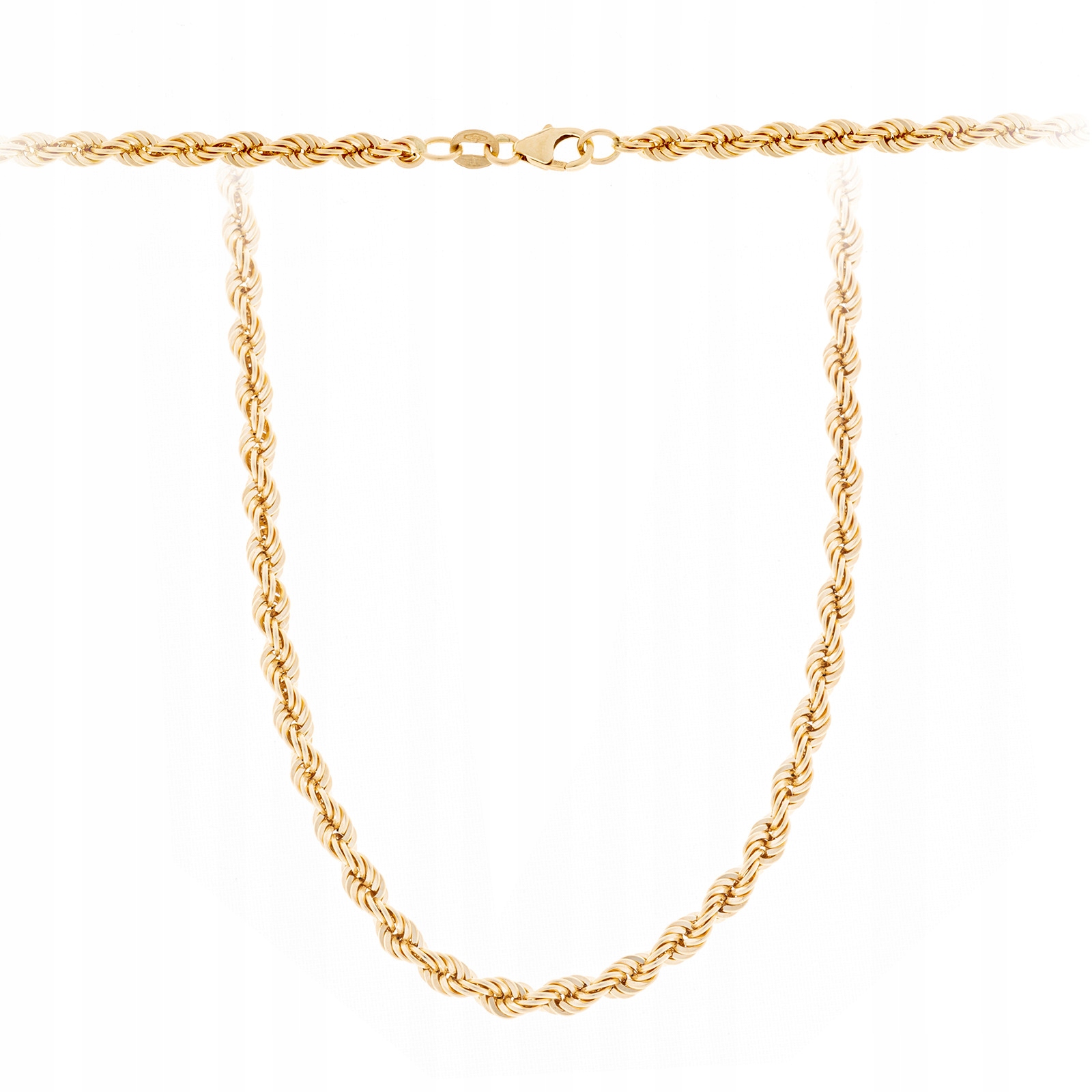 Zlatý řetízek 585, kordová vazba 3.5 mm