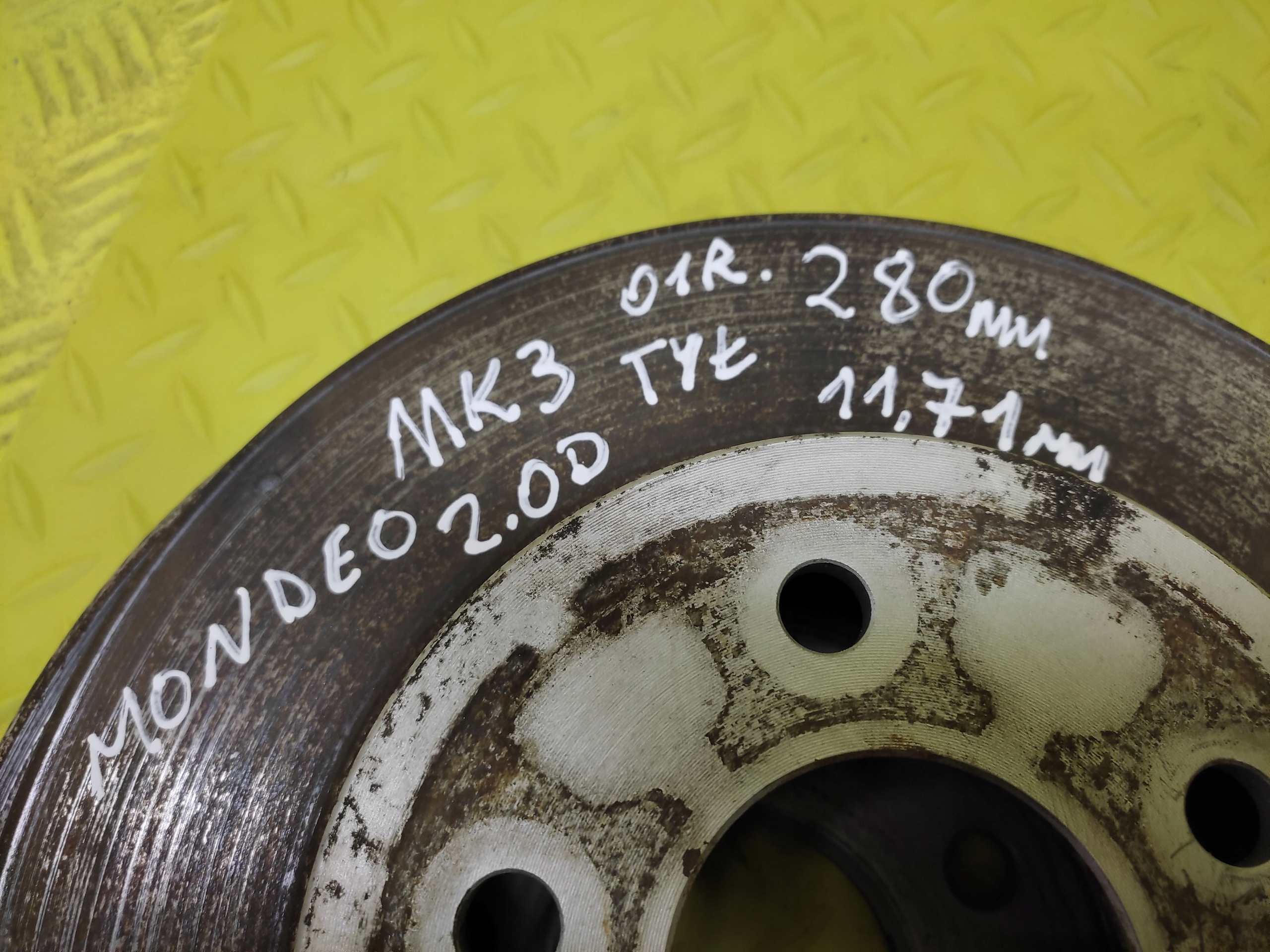FORD MONDEO MK3 2.0 D Disques Frein Arrière