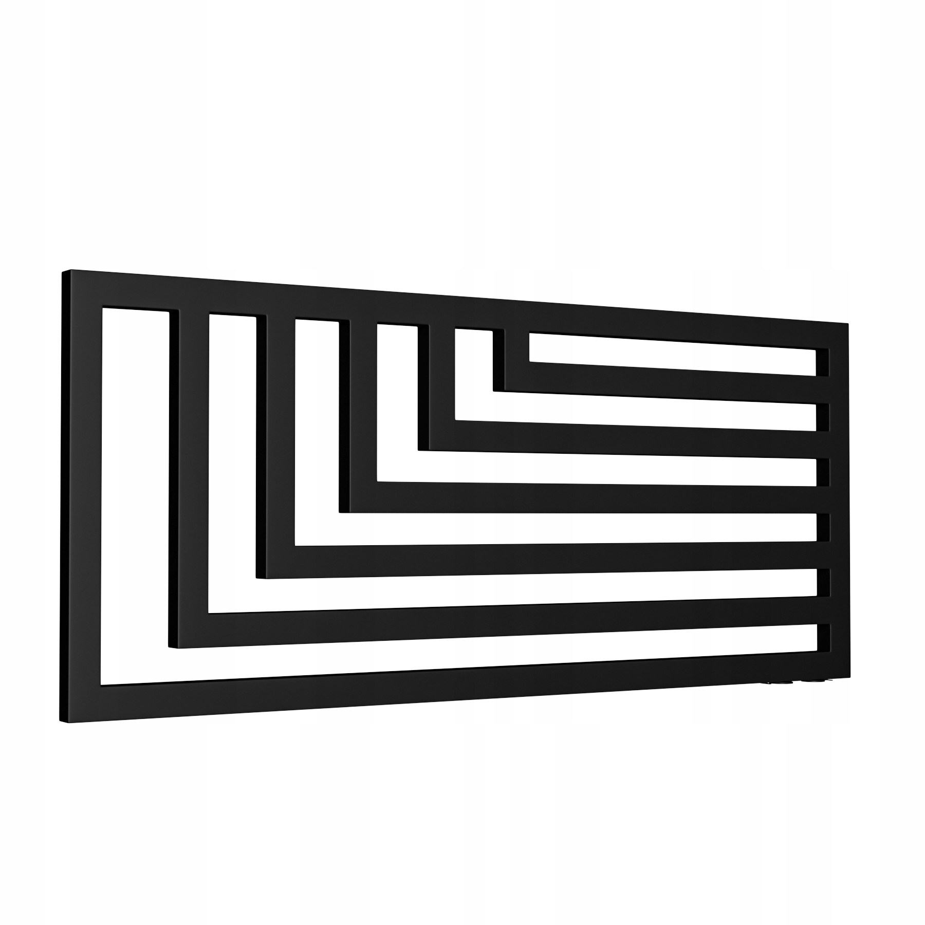 Radiátor Laos Horizontální-pdv 52x100 Černý Mat