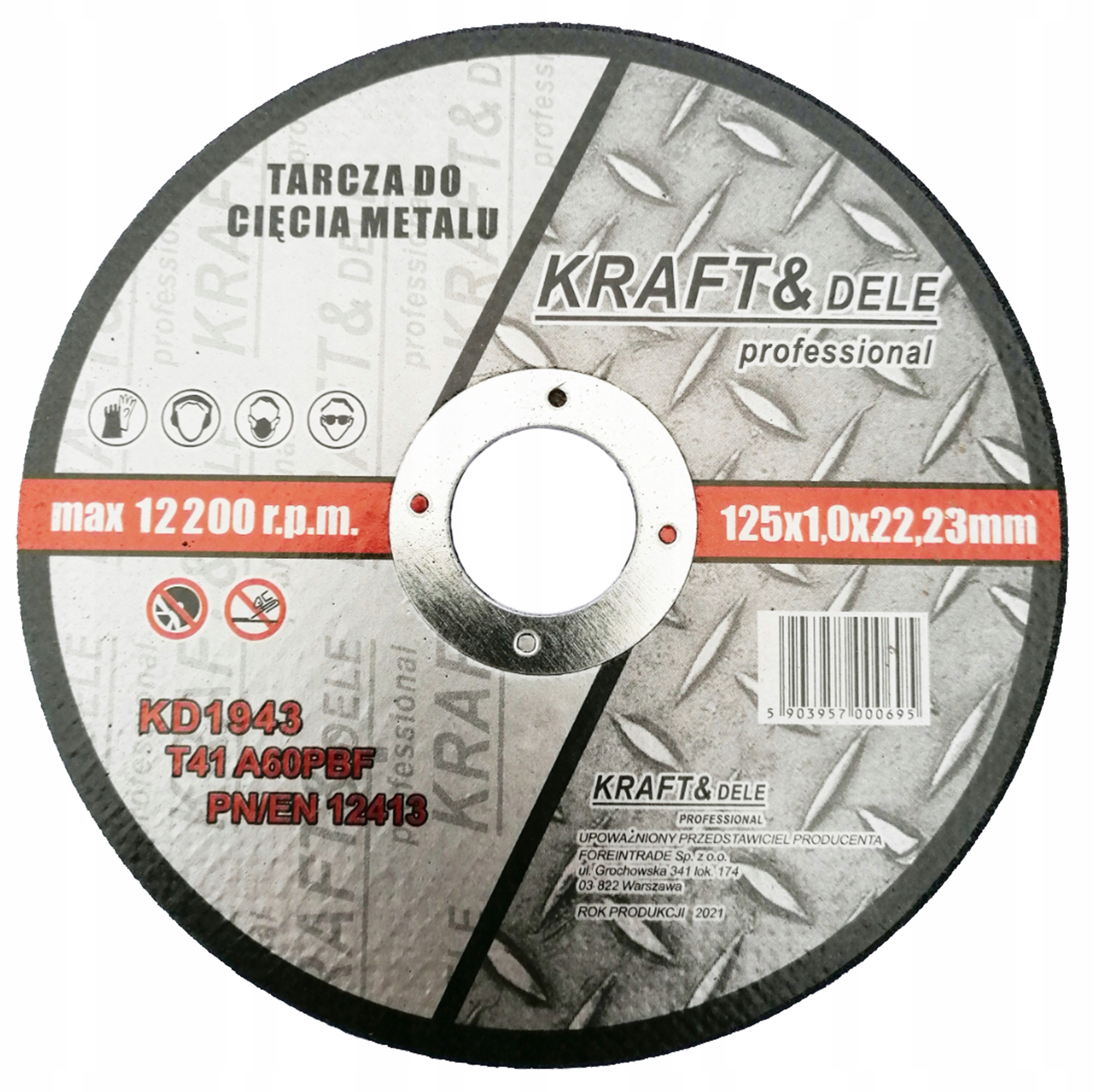 

Tarcza Do Cięcia Metalu Stali 125 X 1.0 Tarcze