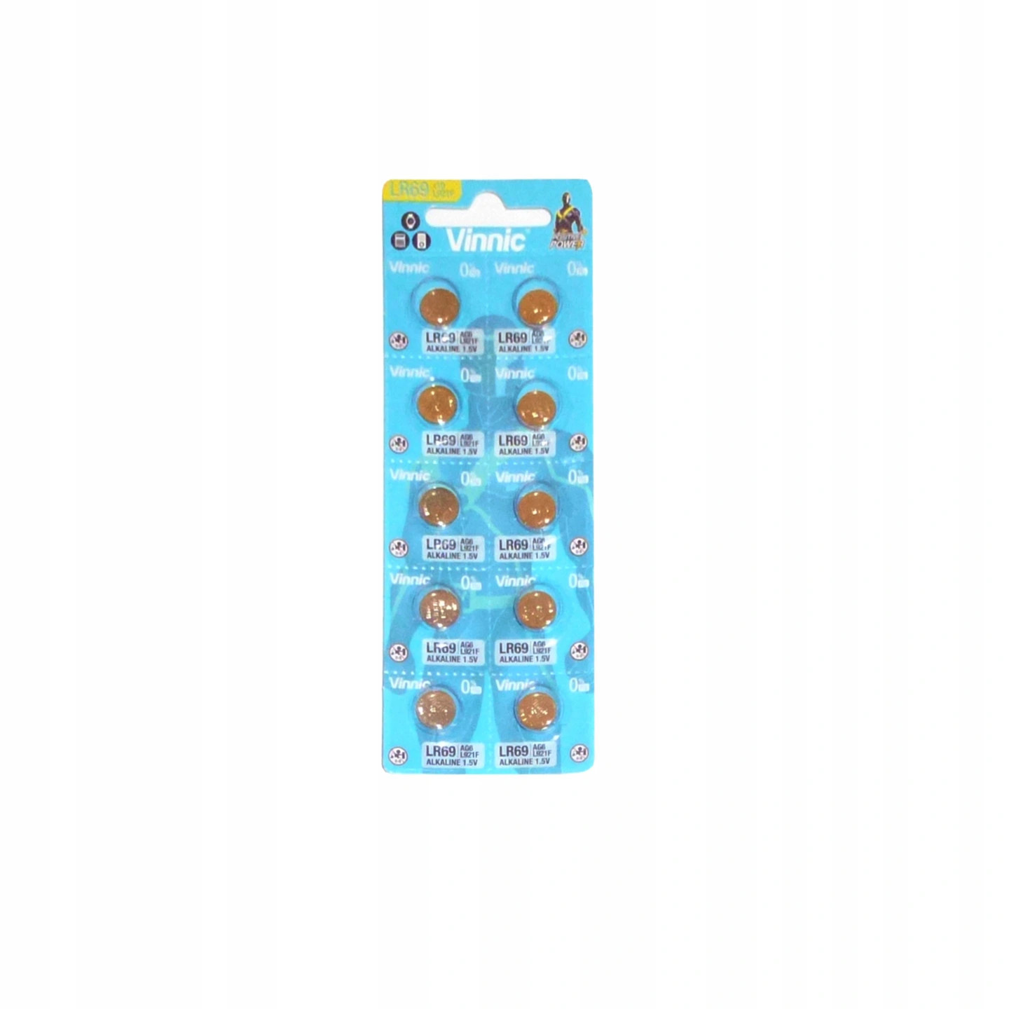 

10 x bateria L921F Vinnic L921 AG6 LR69 G6 171 371