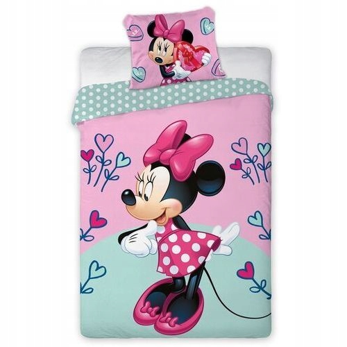 

Pościel dziecięca Myszka Minnie 140x200 Mickey