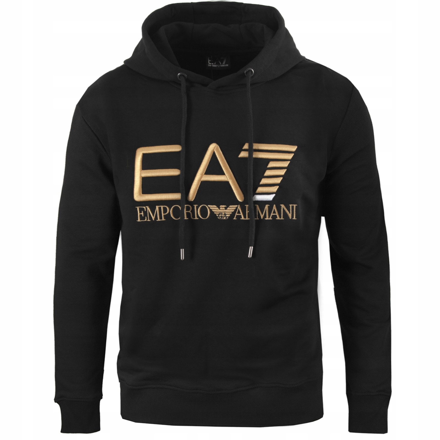 

EA7 Emporio Armani Bluza Z Kapturem Złoty Haft /L