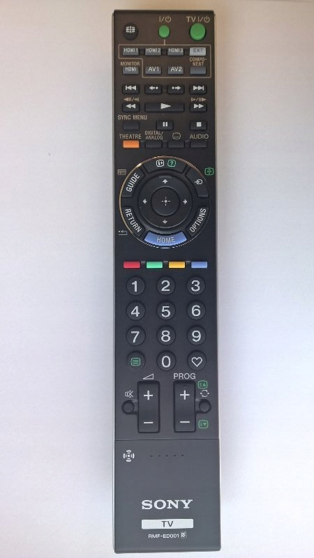 PILOT SONY BRAVIA RMF-ED001 RADIOWY ORYGINAŁ !!! EAN (GTIN) 4250693949797