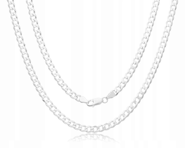 Pánský Stříbrný Řetízek , silný, plný Vazba „pancr“ délka: 60 cm ryzosti 925