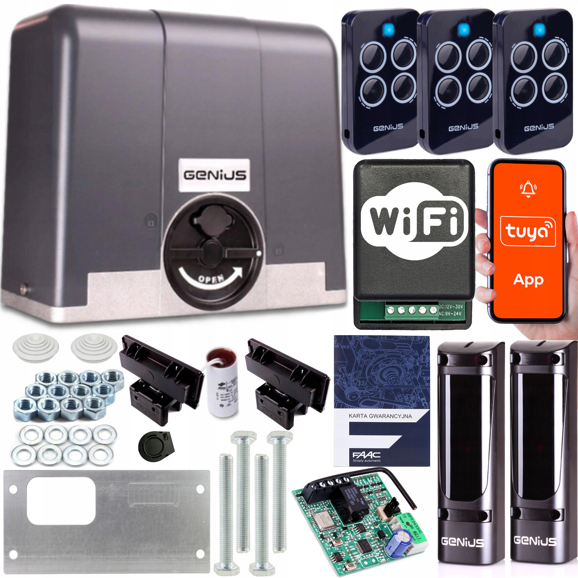 Pohon Genius Blizzard 500 Kg 3x Pilot Wi-Fi