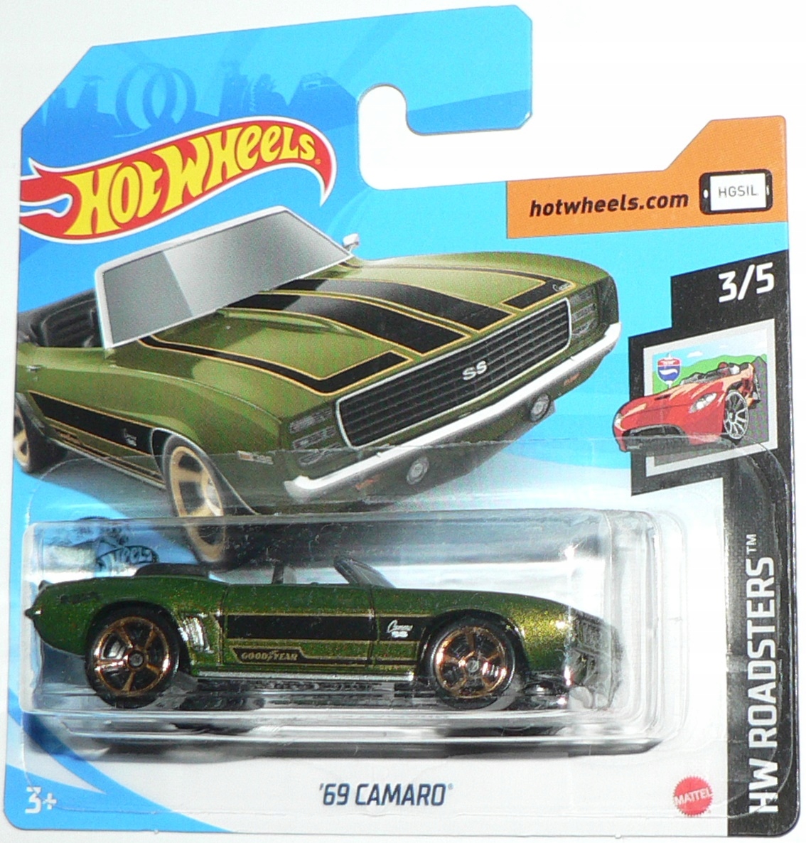 HOT WHEELS 69 CAMARO AUTKO