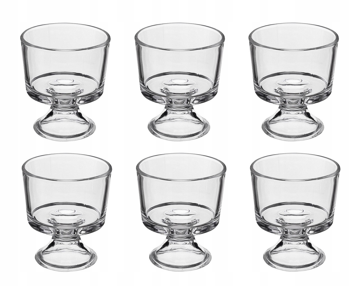 Pucharek szklany czarka do lodów ELI 280 ml 6 szt.