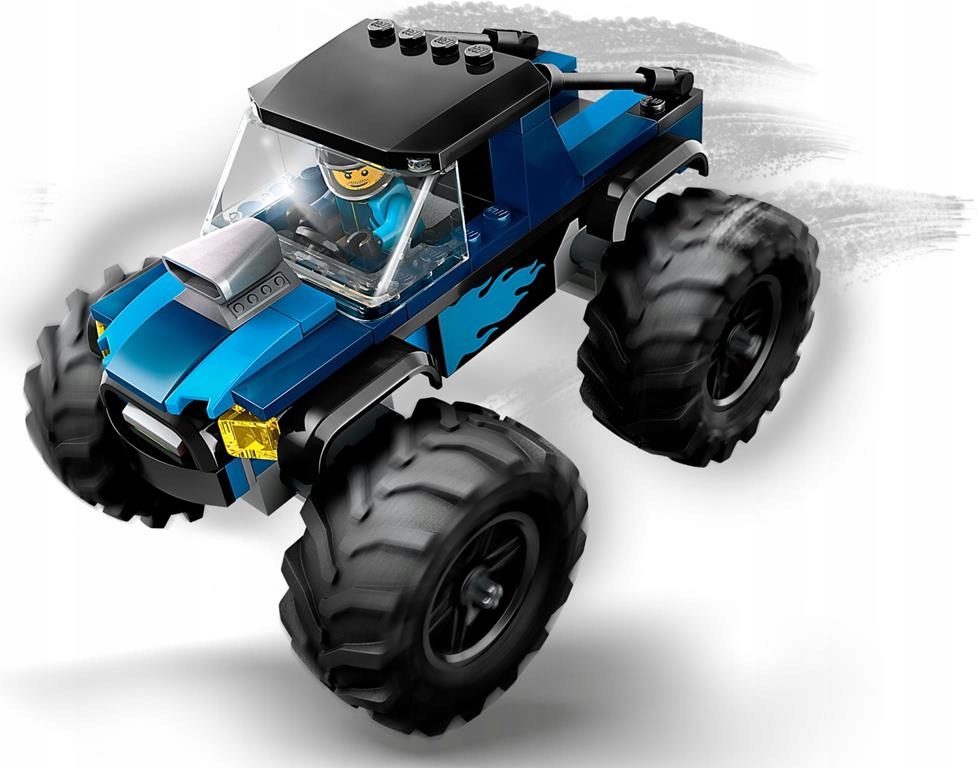 KLOCKI LEGO CITY 60402 NIEBIESKI MONSTER TRUCK AUTO DZIEŃ DZIECKA + TORBA Marka LEGO