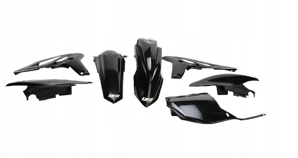 Ufo Sada Plastov Yamaha Yzf 250 '10 Farba Čierna (YA308E001)
